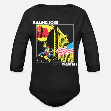 Killing killing joke eighties - Organic Long-Sleeved Baby Bodysuit