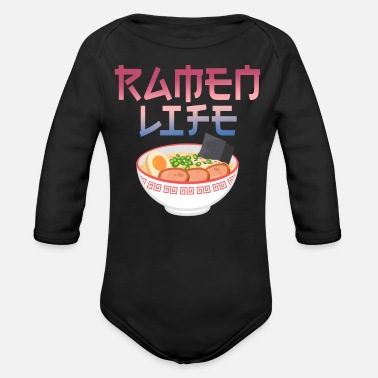 Life Ramen Life - Organic Long-Sleeved Baby Bodysuit