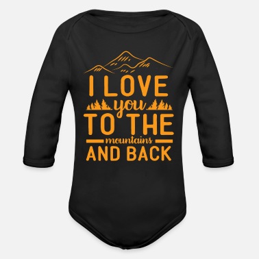 Mountain Sports Mountain Sports - Organic Long-Sleeved Baby Bodysuit