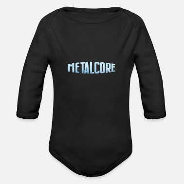 Metalcore Metalcore - Organic Long-Sleeved Baby Bodysuit