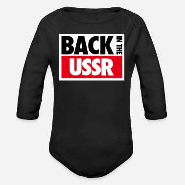 Ussr Back In The USSR - Organic Long-Sleeved Baby Bodysuit