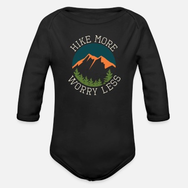Hiking Hiking Hike - Organic Long-Sleeved Baby Bodysuit