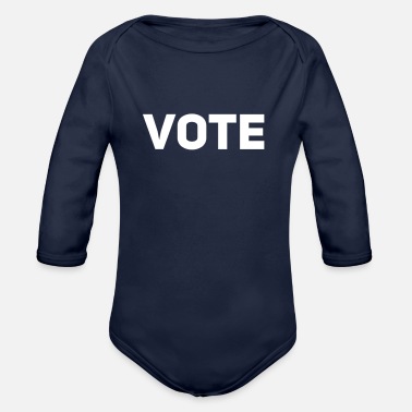 Vote VOTE - Organic Long-Sleeved Baby Bodysuit