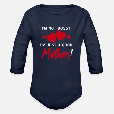 Good Mom Mother Mother&#39;s Day Fun Gift Parents Mummy - Organic Long-Sleeved Baby Bodysuit