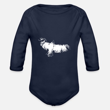 Bird Of Prey Bird of prey design - Organic Long-Sleeved Baby Bodysuit