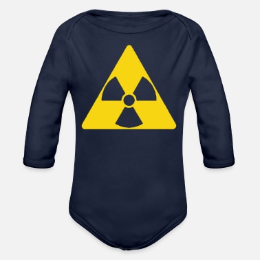 Radioactive RADIOACTIVE - Organic Long-Sleeved Baby Bodysuit