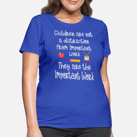 Daycare Provider T-Shirt Child Care Childcare Teacher Tee Kindergarten Children Kids