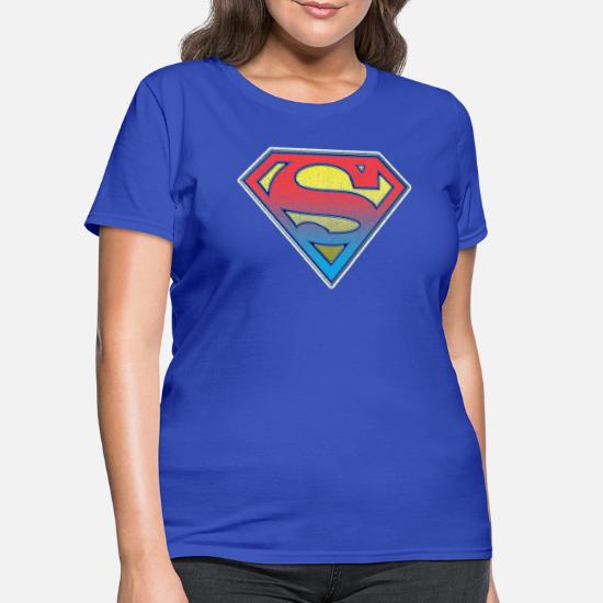 Spreadshirt DC Comics Originals Superman Logo T-Shirt Premium Femme
