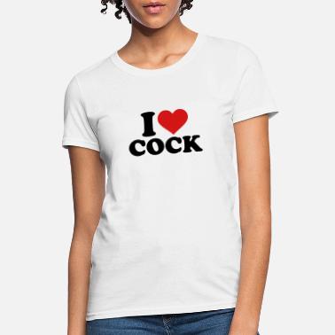 Shop I Love Black Cock T-Shirts online | Spreadshirt