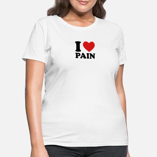 Pain in Love T-Shirt White