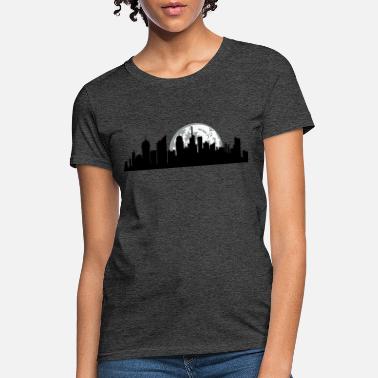 Metropolis city city metropolis metropolis silhouette capital - Women&#39;s T-Shirt