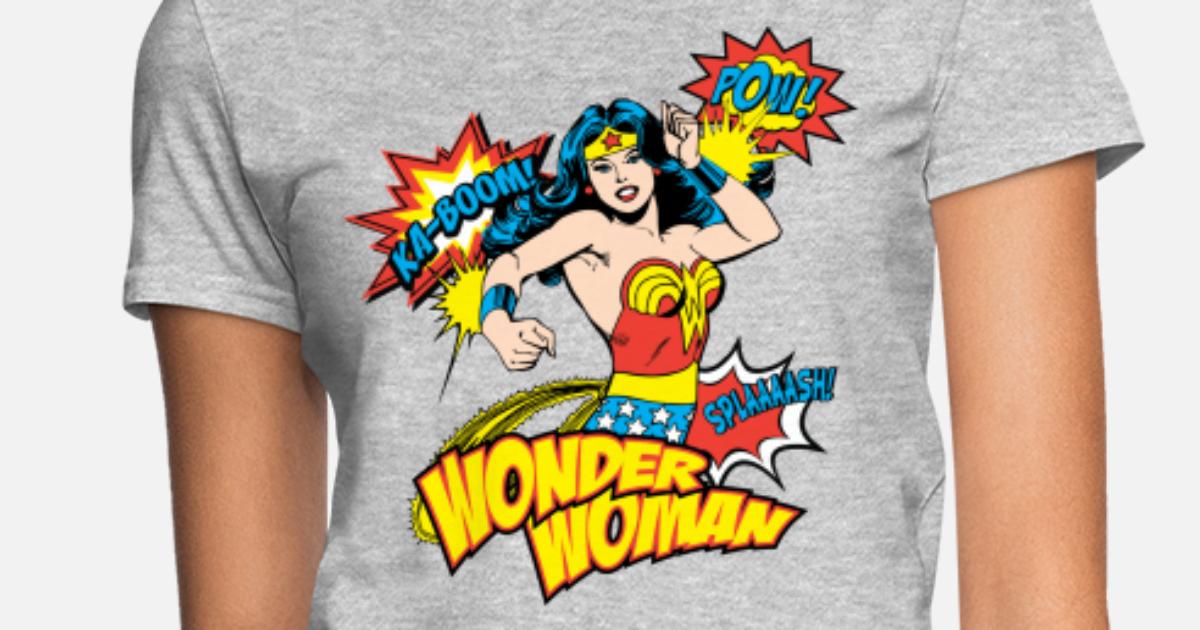 NEW PERSONALIZED CUSTOM DC SUPERHERO GIRLS WONDER WOMAN T SHIRT BIRTHDAY COMICS 