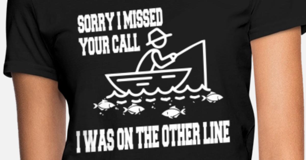 On The Other Line Funny Fishing Mens Soft Fathers Women S T Shirt Spreadshirt