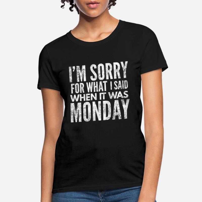Monday funny womens shirt funny shirt you bastard shirt funny Monday shirt hate Mondays shirt Mondays suck shirt,