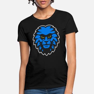 Mascot Blue Lion Mascot, lion, mascot - Women&#39;s T-Shirt