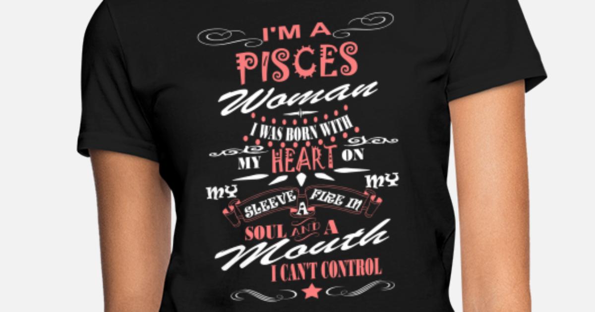 tee Im an Pisces Girl Funny Birthday for Women Women Sweatshirt 