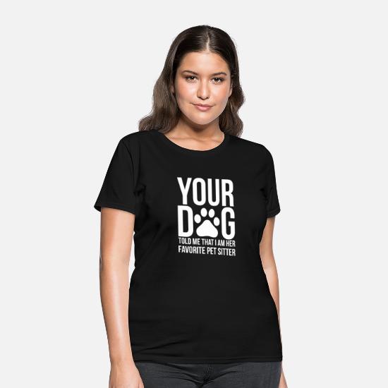 /"Keep Calm and Walk the Border Terrier/" Drôle Femmes T-shirt vente rouge XL 14-16