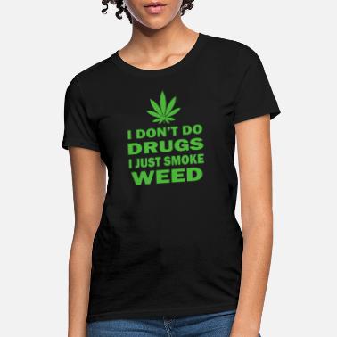 Highway 420 Pot Weed Marijuana High Stoned Drugs Funny Juniors V-neck T-shirt 