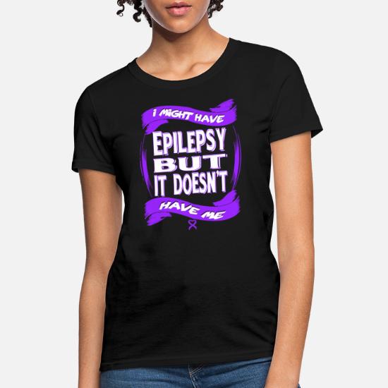 Canine Epilepsy Awareness shirt I support canine epilepsy Epilepsy Women's t-shirt women's t-shirt Gift /canine Epilepsy awareness