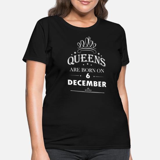 Queens are Born in DECEMBER ALL Other Months Birthday T-Shirts S-2XL NEW 