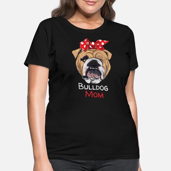 Personalized English Bulldog T-Shirt Life Better Custom Unisex Women Mom Dad Kid 