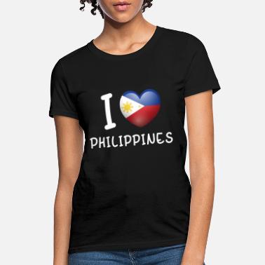 I love coeur Philippines Mesdames Fit T-shirt