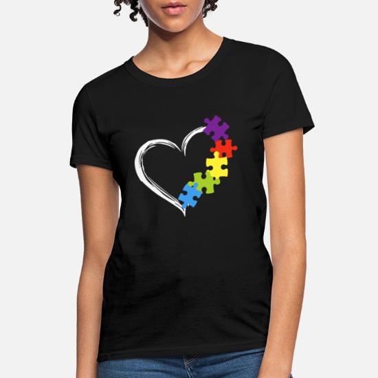 I Love Someone With Autism Women's Tank Top Autism Awareness Month Tee 
