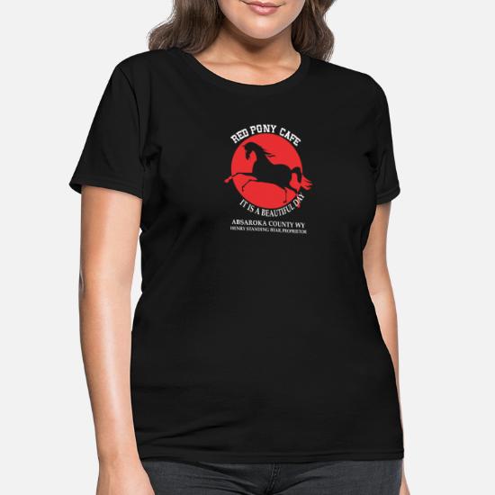 Red pony cafe - It is a beautiful day' Women's T-Shirt | Spreadshirt