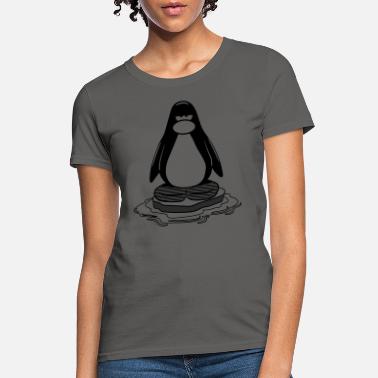 Ice Floe penguin funny ice floe - Women&#39;s T-Shirt