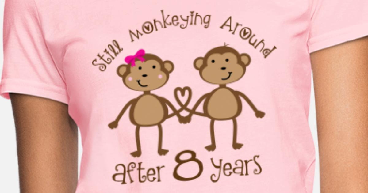 8th Anniversary Funny Couples 8 Years Together' Women's T-Shirt |  Spreadshirt
