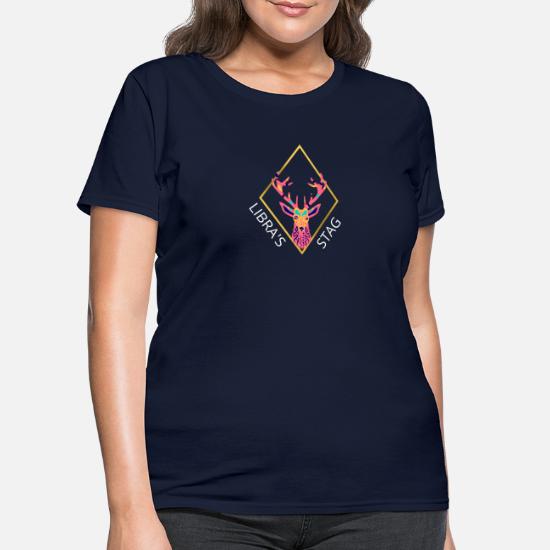 Libra spirit animal the colorful stag' Women's T-Shirt | Spreadshirt