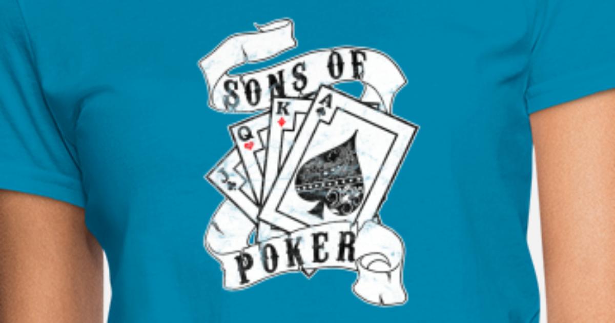 Poker T-shirt design Unisex Jersey Short Sleeve Tee Poker river is wild T-shirt