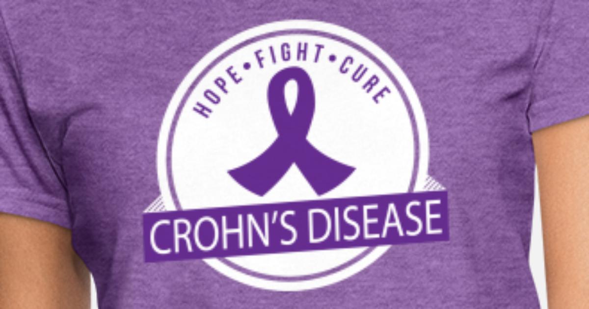 TooLoud Crohn’s Disease Awareness Ribbon Purple Infant T-Shirt 