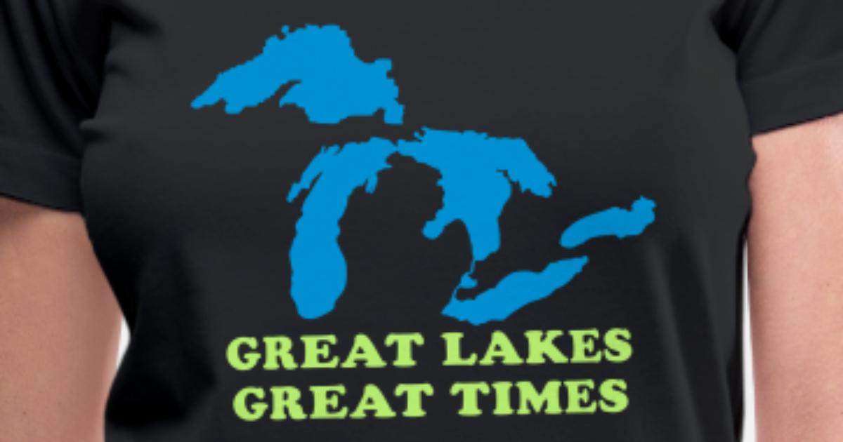 Short-Sleeve Unisex T-Shirt Michigan Living Great Times Great Lakes