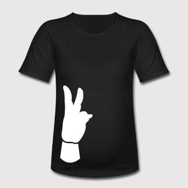 [Image: peace-sign-fingers-women-s-longer-length...-shirt.jpg]