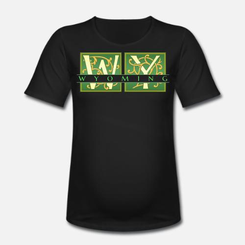 Monogram Wyoming Green 01 Maternity Long T Shirt Spreadshirt
