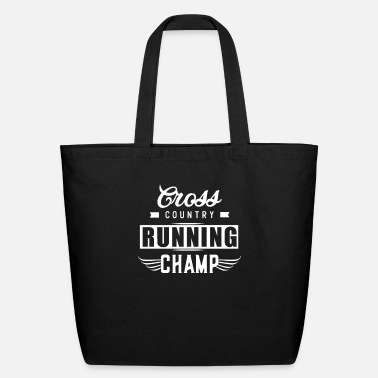 Country Cross Country Running - Eco-Friendly Tote Bag