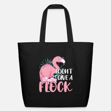 Flamingo I Don't Give A Flock Regular Tote Bag Funny Rude Animal Shoulder