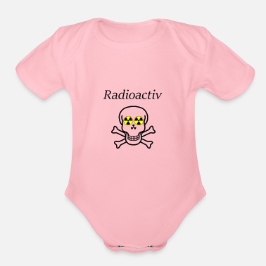 Radioactive Radioactive - Organic Short-Sleeved Baby Bodysuit