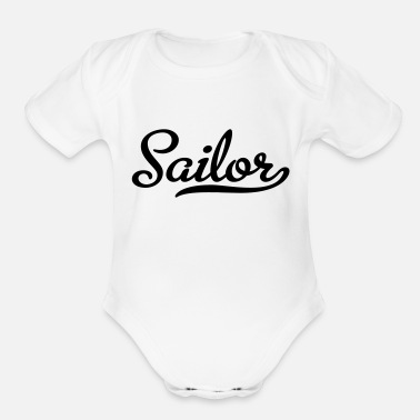 Sailor sailor - Organic Short-Sleeved Baby Bodysuit
