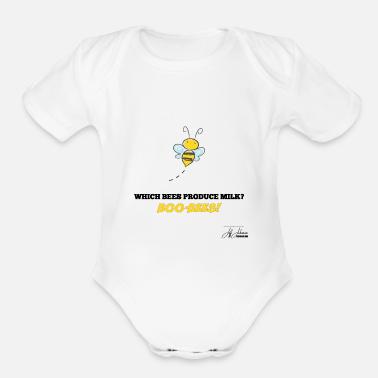 Funny Jokes Organic Short Sleeved Baby Bodysuit Spreadshirt