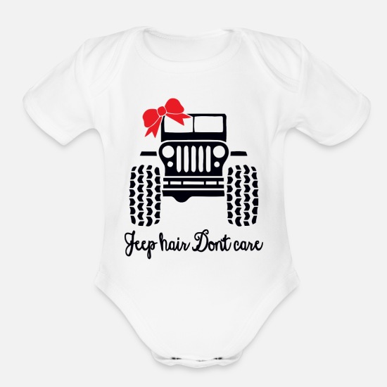 Jeep Girl Baby Bodysuits