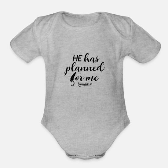 Jeremiah 29 11 Bible Verse Scriptures Organic Short Sleeved Baby