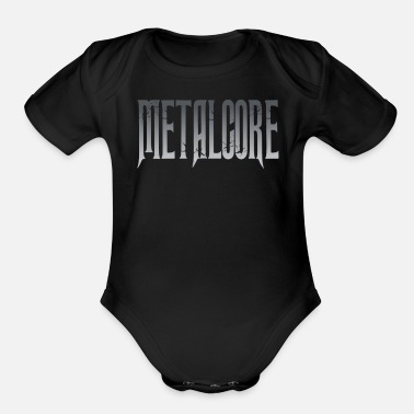 Metalcore METALCORE - Organic Short-Sleeved Baby Bodysuit