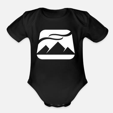 Desert Desert - Organic Short-Sleeved Baby Bodysuit
