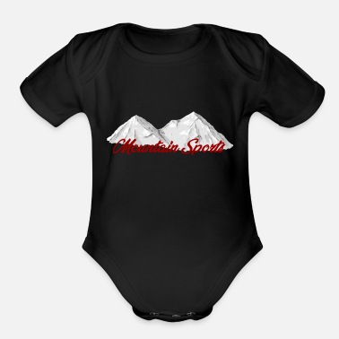 Mountain Sports Mountain Sports - Organic Short-Sleeved Baby Bodysuit