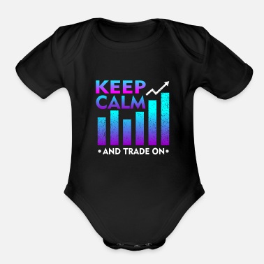 Stock Market Stock Market - Organic Short-Sleeved Baby Bodysuit