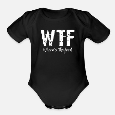 Funny Quotes funny quote - Organic Short-Sleeved Baby Bodysuit