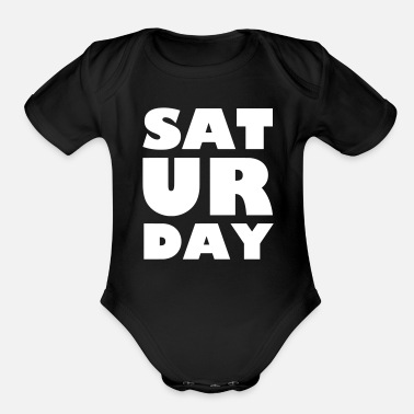 Saturday Saturday - Organic Short-Sleeved Baby Bodysuit
