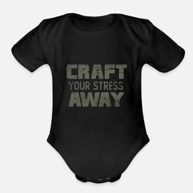 Crafting Craft - Organic Short-Sleeved Baby Bodysuit